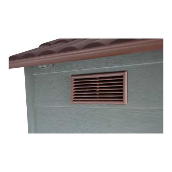 Caseta Eco Mini 100% Material Reciclado con Doble Rejilla de Ventilación 60 x 50 x 41 cm NAYECO