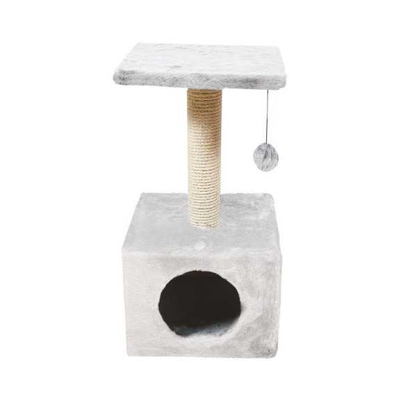 Rascador Savanna Town Gris Claro 60 x 30 x 30 cm NAYECO
