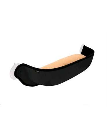 Cama para Gatos con Ventosas para Ventana Color Negro 65 x 18 x 25 cm NAYECO