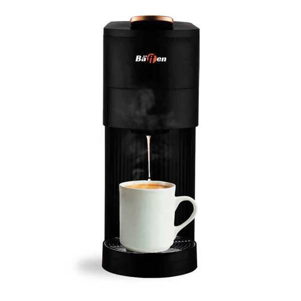 Cafetera Multicap 4 en 1, 1400 W, Negra BAFFEN
