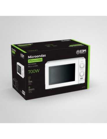 Microondas 700 W Blanco 20 l EDM 2