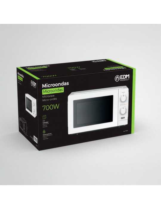 Microondas 700 W Blanco 20 l EDM