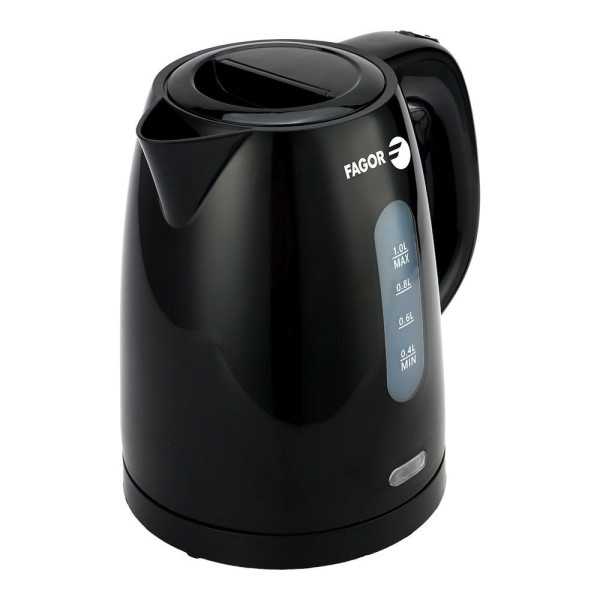 Hervidor de Agua Teya Noir 1 l FAGOR