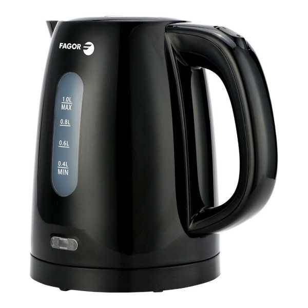 Hervidor de Agua Teya Noir 1 l FAGOR