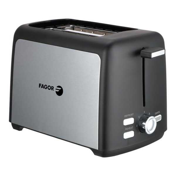 Tostador Toastpro 2 Ranuras 800 W FAGOR
