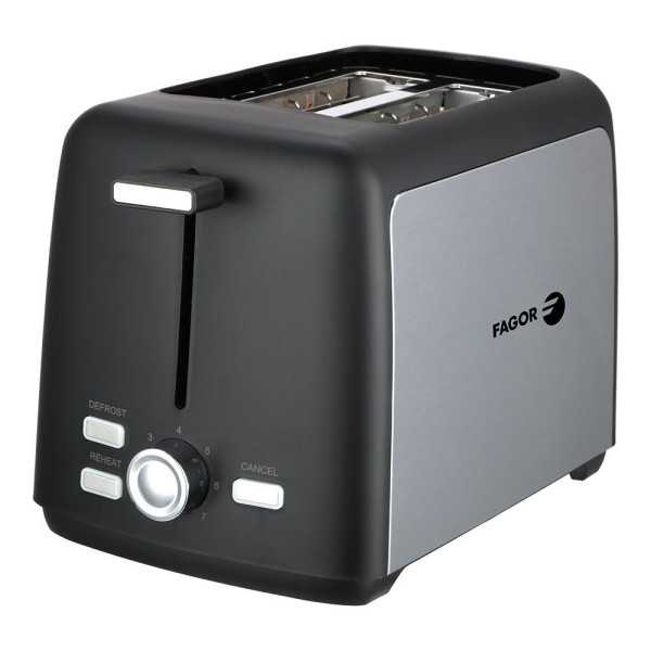 Tostador Toastpro 2 Ranuras 800 W FAGOR