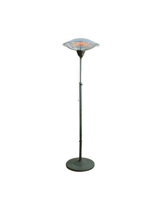 Estufa de Cuarzo de Exterior 2100 W con Pie EDM