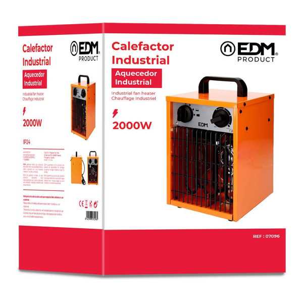 Calefactor Industrial 2000 W EDM