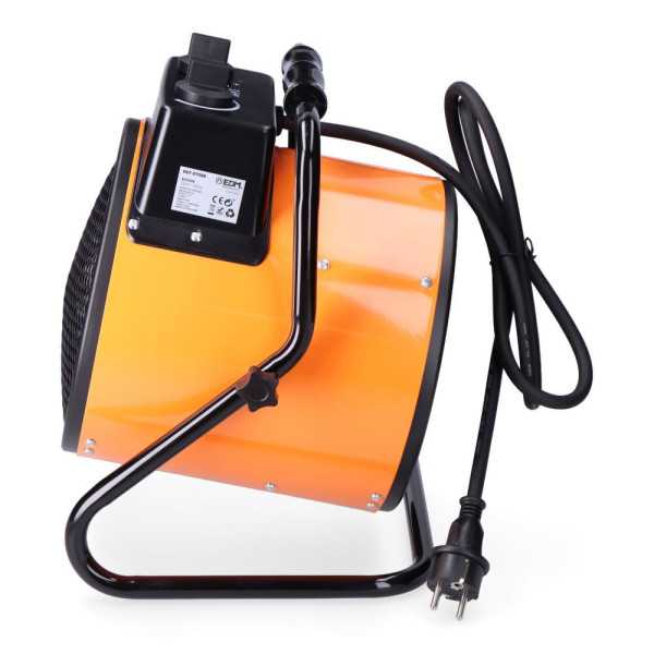 Calefactor Industrial 1500 - 3000 W, 31 x 27 x 35 cm EDM