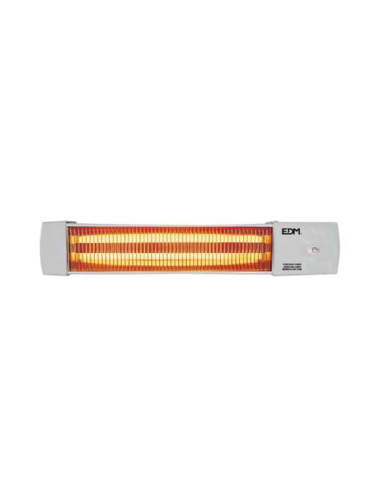 Estufa de Cuarzo Orientable 600 / 1200 W Modelo Marfil, 57 x 10 x 10,5 cm EDM