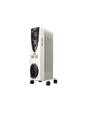 Radiador de Aceite 1500 W con 7 Elementos, 37 x 16,5 x 73 cm EDM
