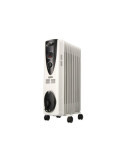 Radiador de Aceite 2000 W con 9 Elementos, 45,5 x 16,5 x 73 cm EDM