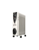 Radiador de Aceite 2500 W con 11 Elementos, 53,5 x 16,5 x 73 cm EDM