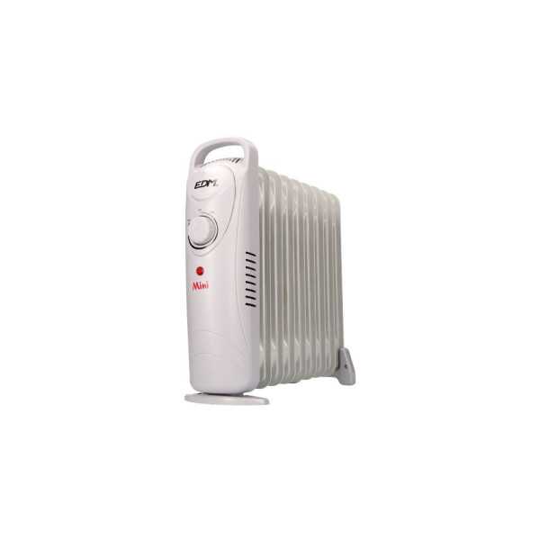Radiador de Aceite 900 W con 9 Elementos Modelo Junior, 39 x 10 x 37 cm EDM