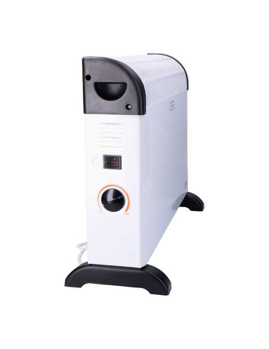Convector de Aire Modelo Básico 2000 W, 62,5 x 14 x 49 cm EDM