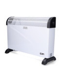 Convector de Aire Modelo Turbo 2000 W, 62,5 x 14 x 49 cm EDM