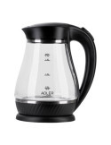 Hervidor de Agua de Cristal Ad 1274, 2200W, 1,7 l ADLER