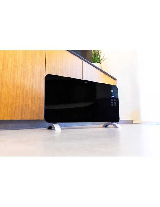 Convector con Placa de Cristal 1500 W, 76 x 24 x 43 cm EDM