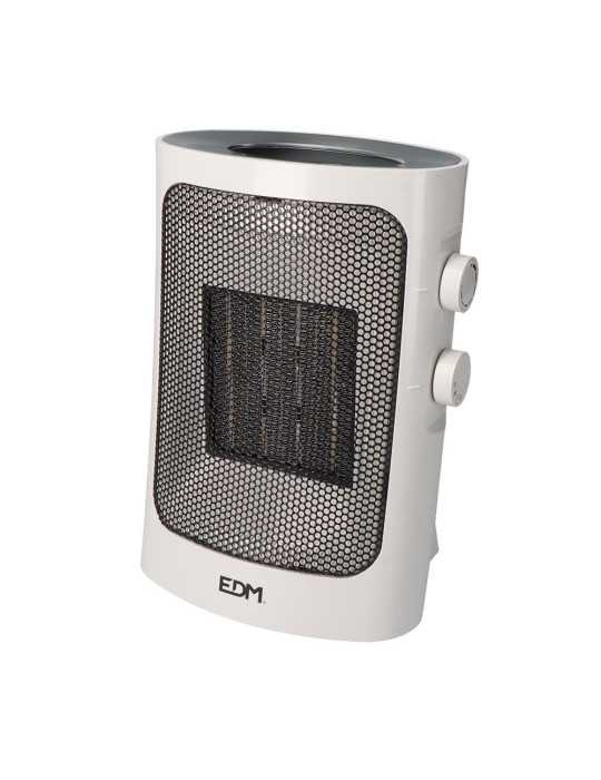 Calefactor Vertical 1000 - 1500 W Blanco, 19 x 14 x 25,5 cm EDM