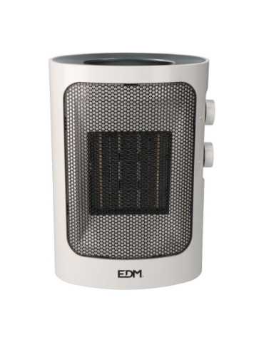 Calefactor Vertical 1000 - 1500 W Blanco, 19 x 14 x 25,5 cm EDM 2