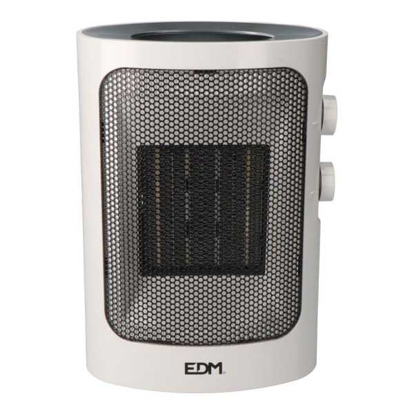 Calefactor Vertical 1000 - 1500 W Blanco, 19 x 14 x 25,5 cm EDM