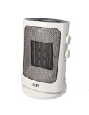 Calefactor Vertical 1000 - 1500 W Blanco, Oscilante, 19 x 14 x 25,5 cm EDM