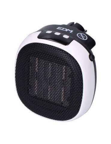 Mini Calefactor Cerámico de Enchufe 700 W, 12,4 x 13,5 x 10,8 cm EDM
