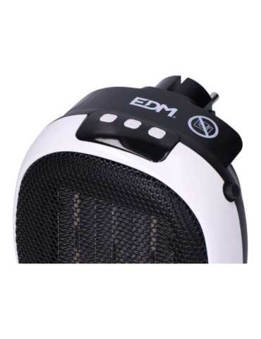 Mini Calefactor Cerámico de Enchufe 700 W, 12,4 x 13,5 x 10,8 cm EDM 2