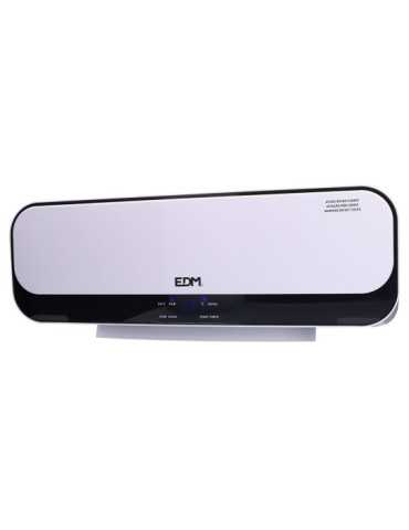 Calefactor Split Cerámico 1000 - 2000 W, con Mando Distancia 55,7 x 14,4 x 18,5 cm EDM