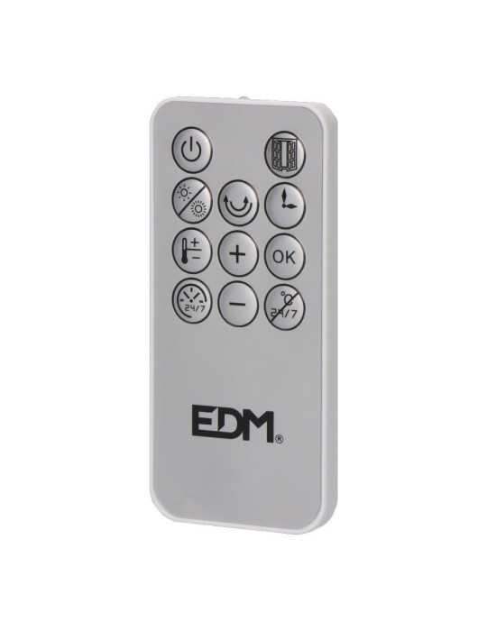 Calefactor Split Cerámico 1000 - 2000 W, con Mando Distancia 55,7 x 14,4 x 18,5 cm EDM