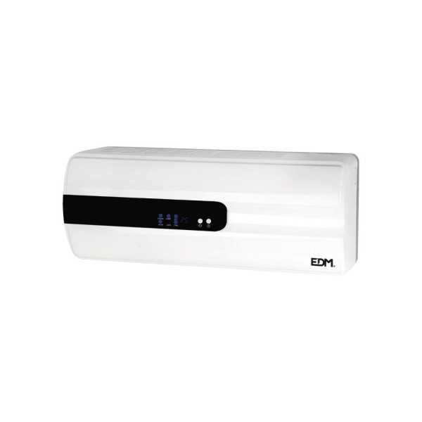 Calefactor Split Cerámico 1000 - 2000 W, con Mando Distancia, 57 x 14 x 22 cm EDM