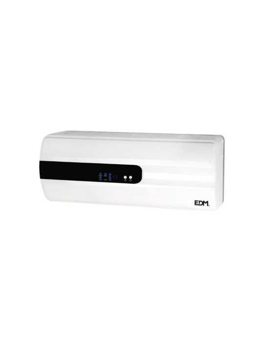 Calefactor Split Cerámico 1000 - 2000 W, con Mando Distancia, 57 x 14 x 22 cm EDM