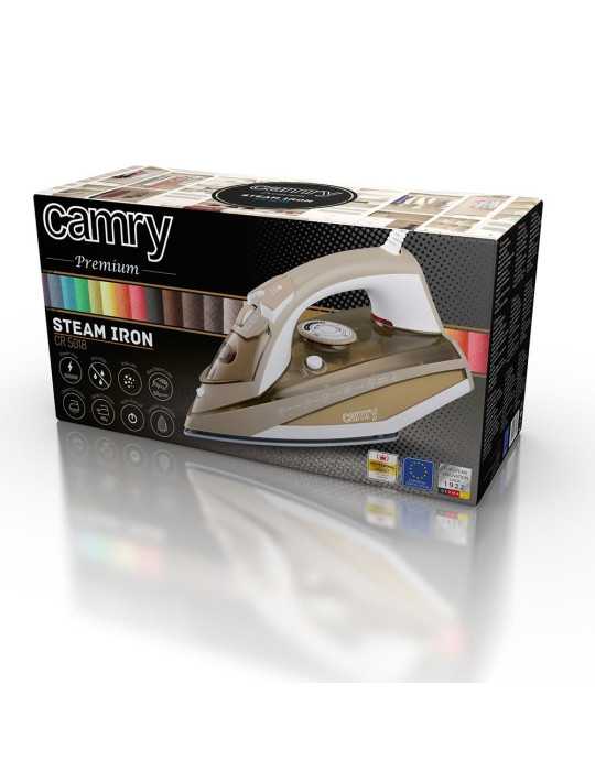 Plancha de Vapor CR 5018, Revestimiento Cerámico, 3000 W CAMRY