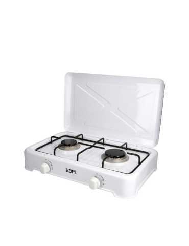 Cocina de Gas Esmaltada 2 Fuegos EDM