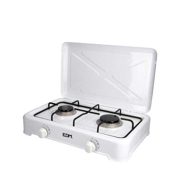 Cocina de Gas Esmaltada 2 Fuegos EDM