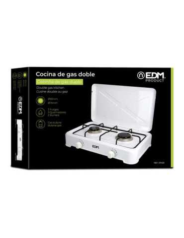 Cocina de Gas Esmaltada 2 Fuegos EDM 2