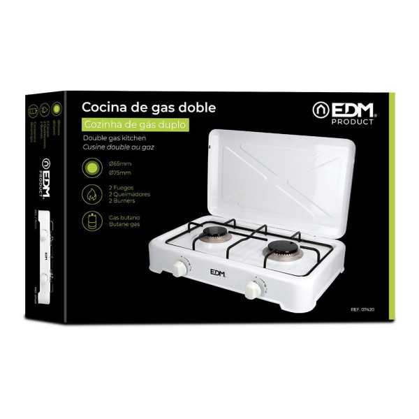 Cocina de Gas Esmaltada 2 Fuegos EDM