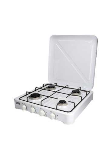 Cocina de Gas Esmaltada 4 Fuegos EDM