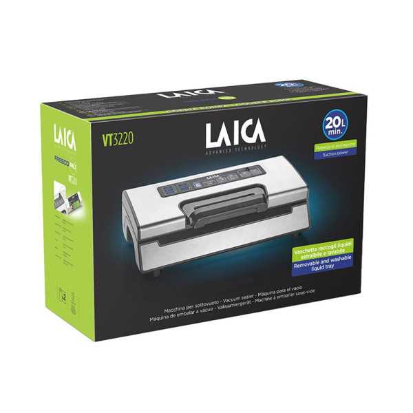 Máquina de Vacío 20 l/min, con 2 Rollos 28 x 600 cm LAICA