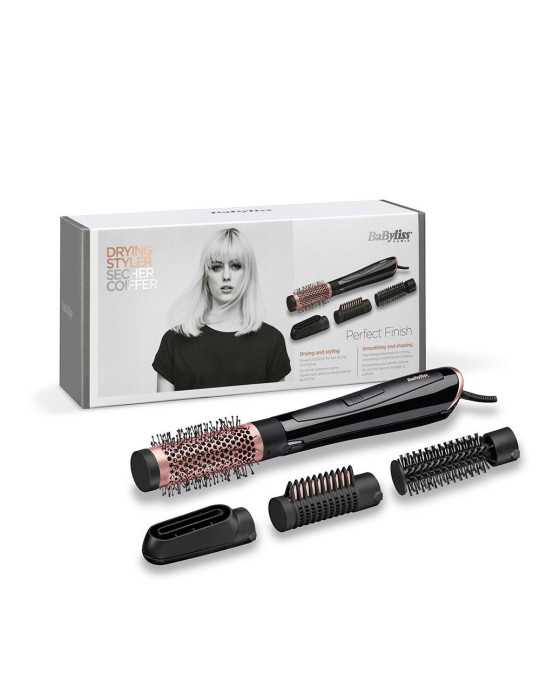 Cepillo de Pelo de Aire Iónico Perfect Finish 1000 W BABYLISS