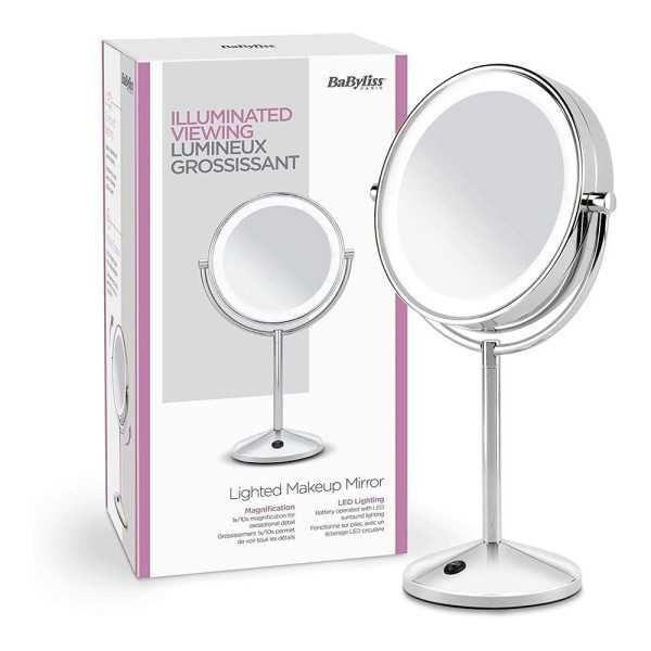 Espejo Pie Cromado LED X10AU BABYLISS