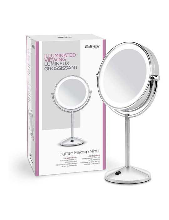 Espejo Pie Cromado LED X10AU BABYLISS