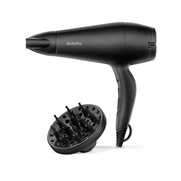 Secador de Pelo con Difusor Negro Smooth 2000 W BABYLISS