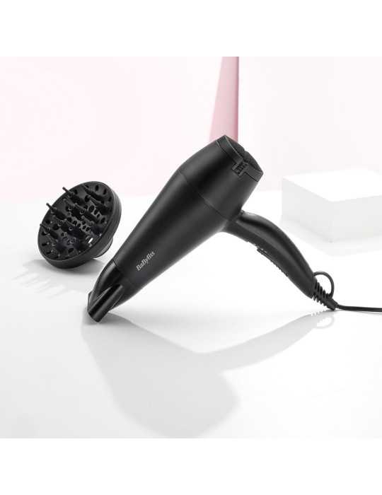 Secador de Pelo con Difusor Negro Smooth 2000 W BABYLISS