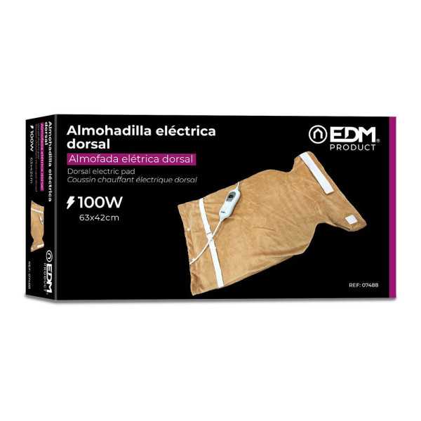 Almohadilla Eléctrica para Dorsal 100 W 63 x 42 cm EDM