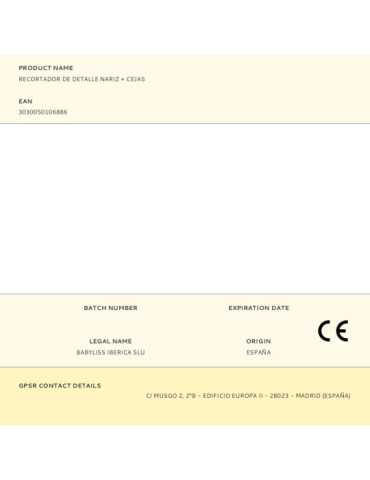 Recortador de Detalle Nariz + Cejas BABYLISS 2