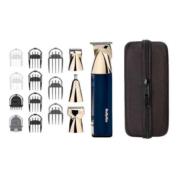Multigroom Inalámbrico 15-EN-1 Super-x-Metal Series con Cuchillas de Acero Japonés BABYLISS