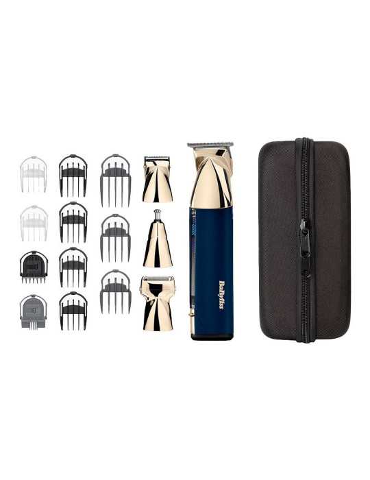 Multigroom Inalámbrico 15-EN-1 Super-x-Metal Series con Cuchillas de Acero Japonés BABYLISS