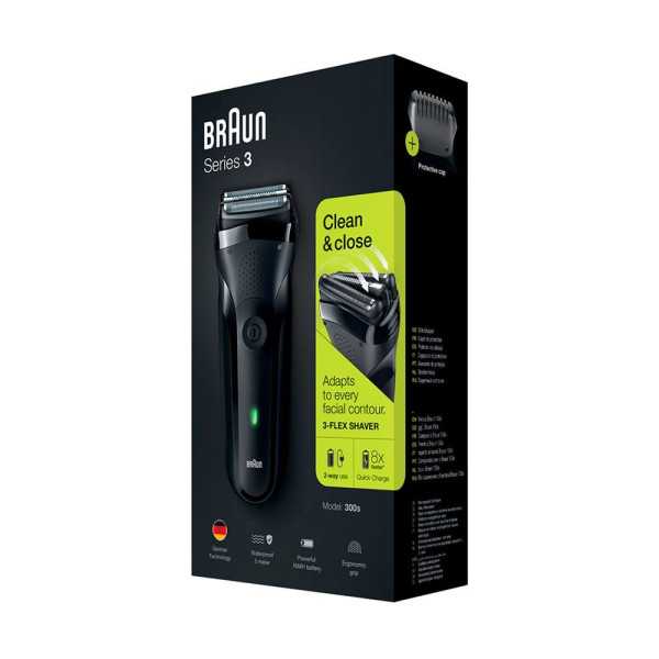 Afeitadora Electrica Recargable Serie 3 BRAUN