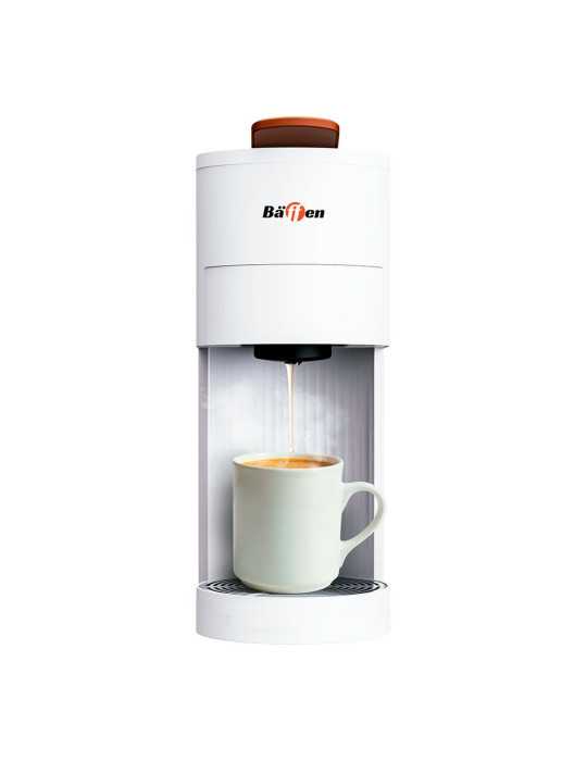 Cafetera Multicap 4 en 1, 1400 W, Blanca BAFFEN